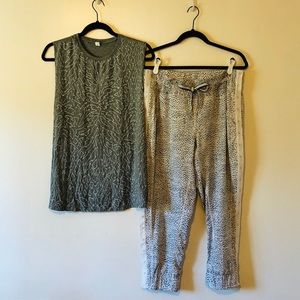 LULULEMON TANK TOP & WORKOUT PANTS 😍